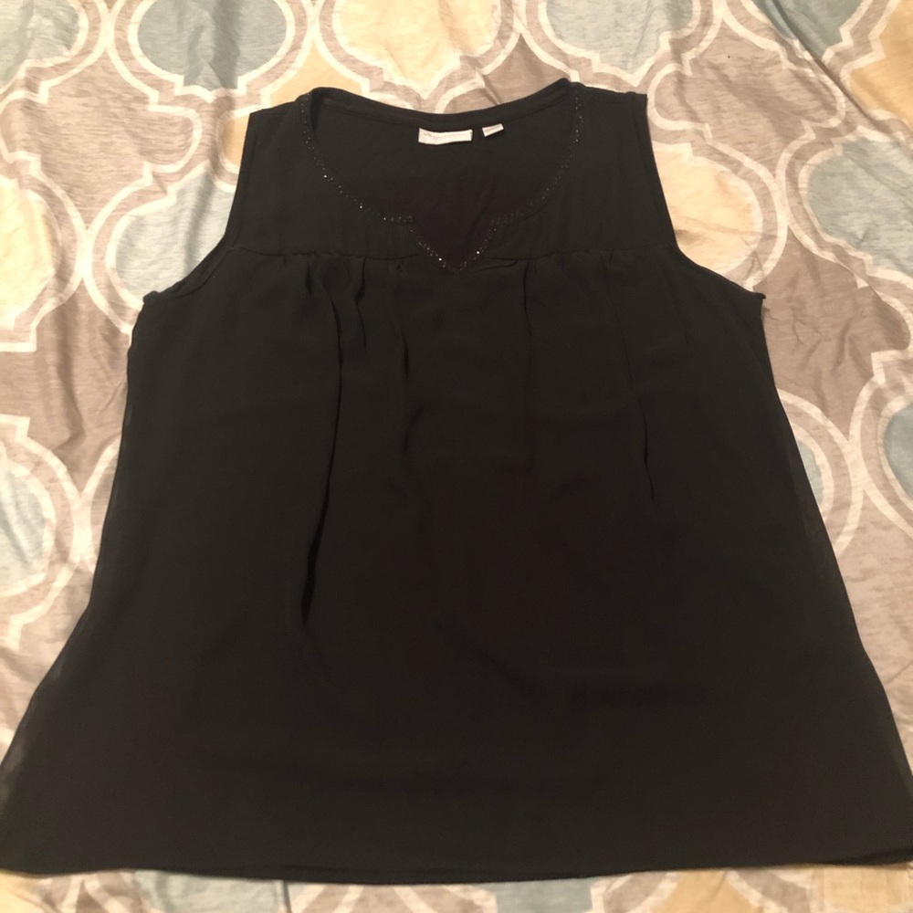 New York and Company jeweled neck tank
